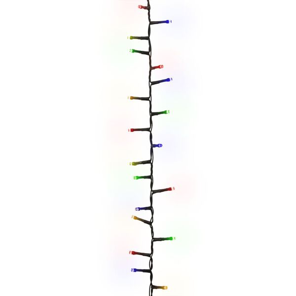 vidaXL LED-valgusriba, 2000 LEDi, värviline, 45 m, PVC