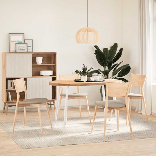 vidaXL konsoollaua jalad, koonusekujulised, 4 tk, valged, 72&ndash;73 cm, teras