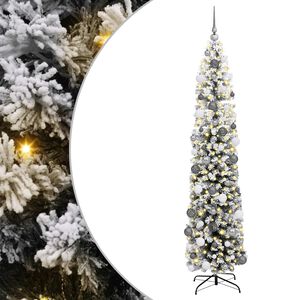 vidaXL Tehisj&otilde;ulupuu Roheline 180 cm PVC, teras ja plastik