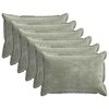 vidaXL Diivanipadi 6 tk HOUTEN Roheline 40 x 60 cm &Scaron;en&uuml;&uuml;lfabric