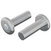 vidaXL Kinnitus 2 pcs H&otilde;bedane 8 x 25 mm Teras