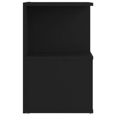 vidaXL öökapp, must, 35x35x55 cm, puitlaastplaat