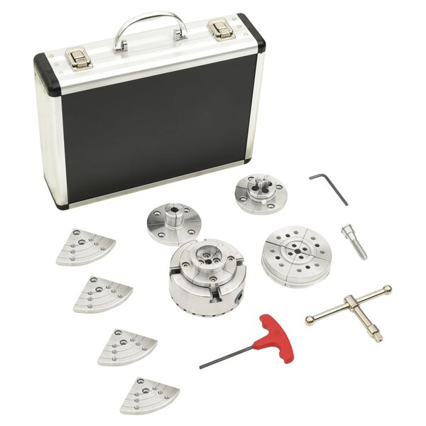 vidaXL isetsentseeruv pöördpadrunite komplekt, 95 mm, teras