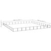 vidaXL koeraaedik, must, 100 m&sup2;, teras