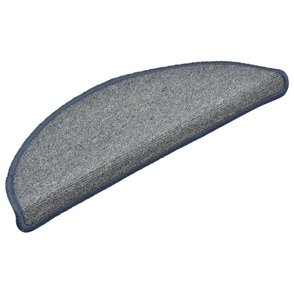 vidaXL trepimatid 15 tk 56 x 17 x 3 cm helehall ja sinine poolringikujuline