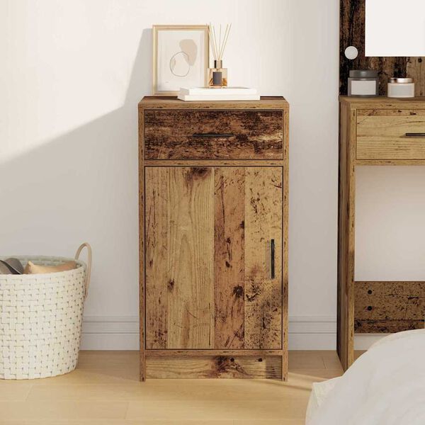 vidaXL K&otilde;ide sahtliga Vana puit 40 x 40.5 x 75 cm Tehispuit