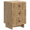 vidaXL &Ouml;&ouml;lambi kapp Artisan tamm 43 x 41 x 66,5 cm Tehispuit