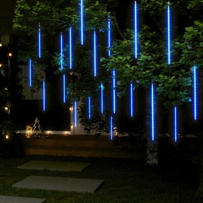 vidaXL meteoorvalgusti, 20 tk, 50 cm, sinine, 720 LEDi, tuppa/õue