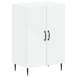 vidaXL Kinga kapp HAARLEM 59,5 x 39,5 x 89,5 cm Tehispuit Valge