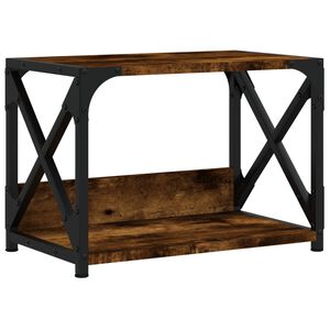 vidaXL printerialus, 2 tasandit suitsutamm 44x26x31,5 cm tehispuit