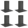 vidaXL &Uuml;mmargune maapinna ankru 4 pcs Antratsiit 15 x 15 x 15 cm