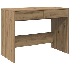 vidaXL kirjutuslaud, k&auml;sit&ouml;&ouml;tamm, 101x50x76,5 cm, tehispuit