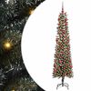 vidaXL Tehisj&otilde;ulupuu Roheline 180 cm PVC, Plastikk ja Teras