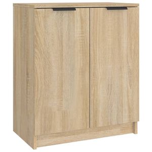 vidaXL kingakapp, Sonoma tamm, 59 x 35 x 70 cm, tehispuit