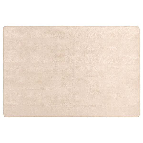 vidaXL Vaip R&auml;tikutoru MARSA cream 170 x 120 cm Pol&uuml;ester ja PVC