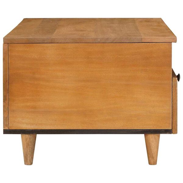 vidaXL Kohvilaud sahtliga Helepruun 80 x 54 x 40 cm Akaatsiapuit