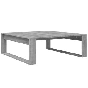 vidaXL kohvilaud, hall Sonoma tamm, 100 x 100 x 35 cm, tehispuit