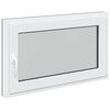 vidaXL Keldriakendus RISOR 100 x 60 cm PVC ja klaas Antratsiit