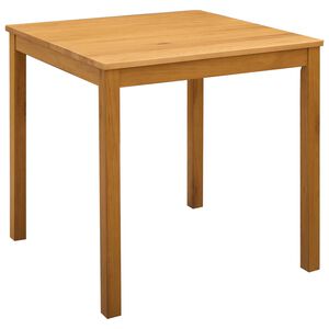 vidaXL S&ouml;&ouml;gilaud 75 x 75 x 75,5 cm Tugev Tamme Puit Naturaalne