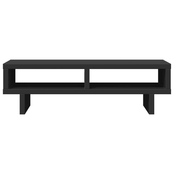 vidaXL monitorialus, must, 50 x 27 x 15 cm, tehispuit