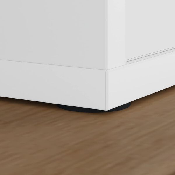 vidaXL M&ouml;&ouml;blijalgade padjad 12 pcs Must &Oslash; 30 x 2 mm EVA