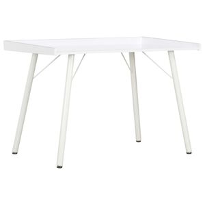 vidaXL laud, valge, 90 x 50 x 79 cm