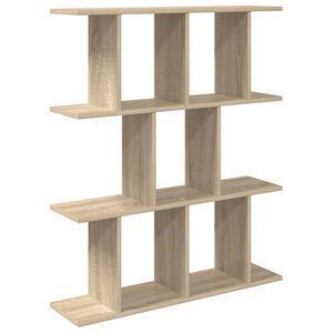vidaXL Seinariiul Sonoma tamm 80 x 20 x 96 cm Tehispuit