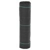 vidaXL umbrohumatt, must, 0,5 x 150 m, PP