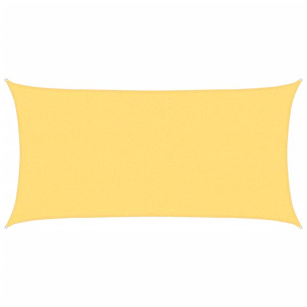 vidaXL p&auml;ikesepuri ristk&uuml;likukujuline HDPE, 2 x 4 m beež