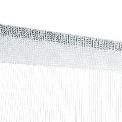 vidaXL nöörkardinad 2 tk, 100 x 250 cm, valge
