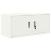 vidaXL Hoiukapp Valge 90 x 40 x 40 cm Teras