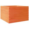 vidaXL aia taimekast, vahapruun, 70x70x45,5 cm, m&auml;nnipuit