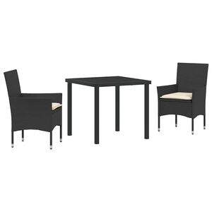 vidaXL Aia s&ouml;&ouml;gilaudade komplekt padjaga 7 pcs Beež pol&uuml;rotang