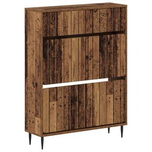 vidaXL Kinga kapp ZWOLLE 78 x 24 x 103 cm Tehispuit Vana puit