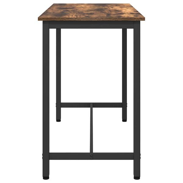 vidaXL laud Suitsetatud tamm 100 x 50 x 76,5 cm