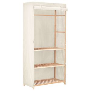 vidaXL 3 tasandiga garderoob 79 x 40 x 170 cm