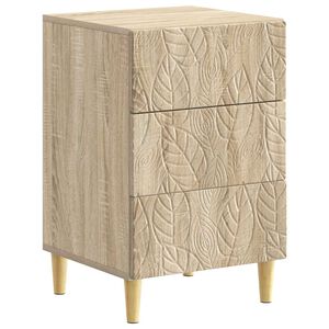 vidaXL &Ouml;&ouml;kapp Sonoma tamm 43 x 39,5 x 66,5 cm Tehispuit