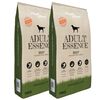 vidaXL Premium koerte kuivtoit Adult Essence Beef 2 tk, 30 kg