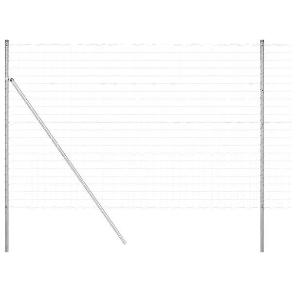 vidaXL Aed koos postiga H&otilde;bedane 1,6 x 10 m Terased ja PVC