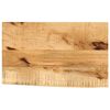 vidaXL lauaplaat, 60x30x2,5 cm, naturaalsete servadega, mangopuit