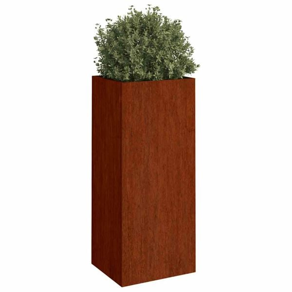 vidaXL taimekast, 32x29x75 cm, Corten teras