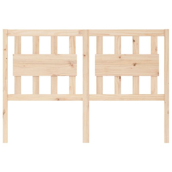 vidaXL voodipeats 140,5 x 4 x 100 cm, männipuit