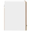 vidaXL Seinakapp 2 pcs Meisterdatud tamm ja valge 30 x 31 x 40 cm