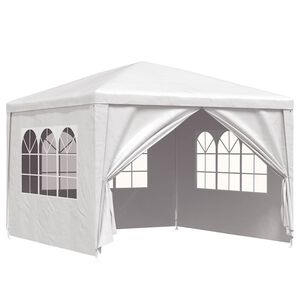 vidaXL peotelk 3 x 3 m, valge