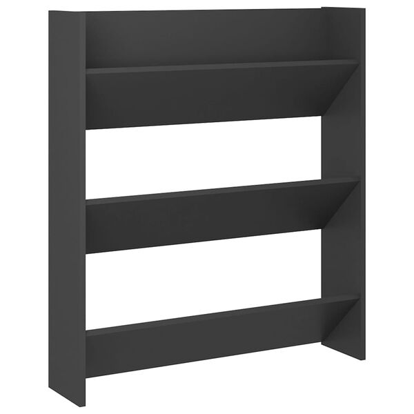 vidaXL seina kingakapp, hall, 80 x 18 x 90 cm, puitlaastplaat