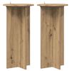 vidaXL Taimede alus 2 pcs Artisan tamm 40 x 40 x 80 cm Tehispuit