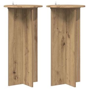 vidaXL Taimede alus 2 pcs Artisan tamm 40 x 40 x 80 cm Tehispuit