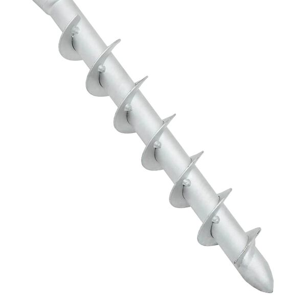 vidaXL maasisene p&auml;ikesevarju alus vardaga, 16 x 16 x 52 cm, teras