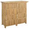 vidaXL V&auml;li baarilaud Neutraalne 115 x 55 x 105 cm Bambus