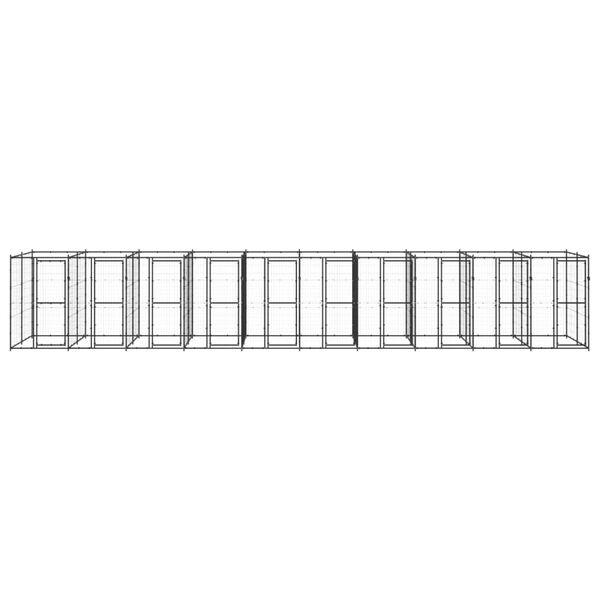 vidaXL koeraaedik, teras, 24,2 m²